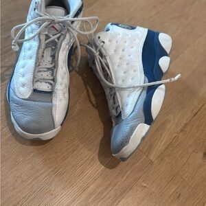 Jordan 13 Retro Mid French Blue. Size 5.5y